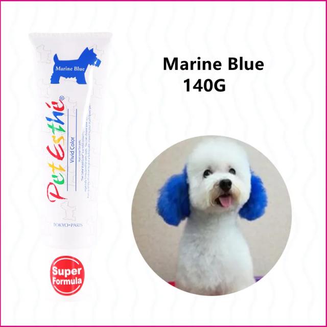 Tintura Cremosa para Pelos de Animais de Estimação: Cores Vivas para Cães e Gatos - 140g de Produtos de Grooming