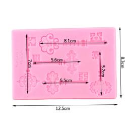 Molde de silicone em forma de chave barroca para cupcake topper fondant ferramentas de decoração de bolo faça você mesmo moldes de resina de argila chocolate gompaste - Image 2