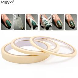 Rolo de fita para arte em unhas 3 pçs/cj, decoração, guia de pontas, adesivo de design, ferramenta de manicure, padrão de mascaramento criativo - Image 2
