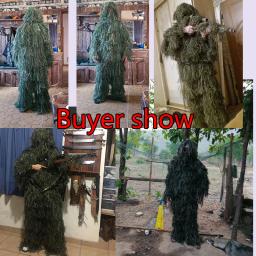 3D Caça Camuflagem Vestuário, Woodland Suit, Árvore Stand Set, Selva, Deserto, Neve, Capa de Camuflagem, 4 peças por conjunto - Image 4