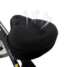 Capa de gel para assento de bicicleta de exercício, peças de design ergonômico para grande, larga, ciclismo, acessórios de equitação - Image 1