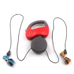Guia duplo para cães, durável, duas cabeças, corda de tração, portátil, automático, rotação retrátil, coleira para animais de estimação (menor que 50kg) - Image 2