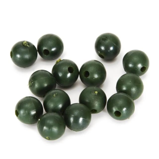 Kit 50 Pérolas de Borracha para Pesca 8mm 6mm - Essencial para Carpas