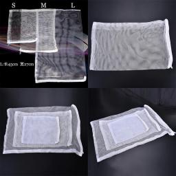 Bolsa de filtro para aquário, 5 peças, filtro de filtragem de meias para aquário, marinho, bolsa de malha com zíper para tanque de peixes, rede com zíper - Image 4