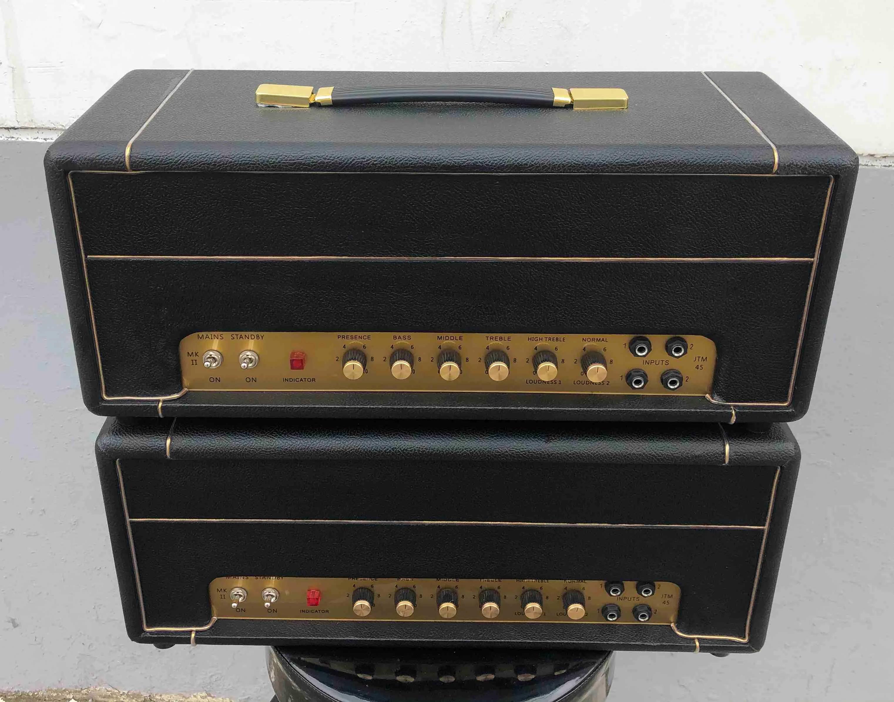 Cabeçote de amplificador de guitarra feito à mão, cabo, todos os tubos, 50w, aceitam qualquer amp personalização - Image 1