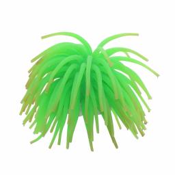 Simulação de aquário artificial, enfeite falso de silicone para tanque de peixes, plantas, aquário, minicasa do mar, ornamento de anemone - Image 2
