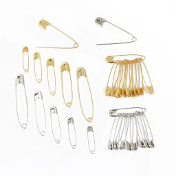 Alfinetes de segurança diy 50 peças, acessórios de ferramentas de costura, agulhas de metal 6mm-12mm, pino de segurança grande, broche pequeno, acessórios de vestuário - Image 2