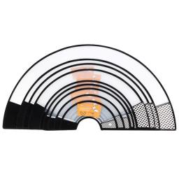 Cão transparente colarinho elizabetano cone inteligente médico ferida cura anti-mordida colar para gatos pescoço acessórios de proteção para animais de estimação - Image 5