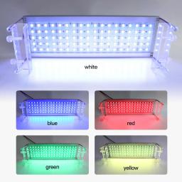 Suporte de iluminação de led para aquário, plantas marinhas, rgb, luzes led para aquário, tanque de peixes, 30-80cm, 60cm, 70cm, 50cm - Image 6
