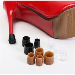 Protetores De Salto Alto para Sapatos De Casamento, Estilete Latino, Capas Dançantes, Rolhas De Salto, Silicone Antiderrapante, 5 Tamanhos, 1 Pares - Image 3