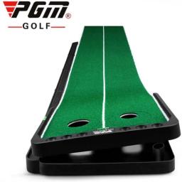 PGM atualizado buraco e inclinação ajustável tapete de golfe ampliar 9,84 pés dois 360 °   Auxiliares de treinamento interno e externo com furos giratórios - Image 2