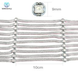 Módulo dissipador RGB inteligente endereçável individualmente pré-soldado, Decore LED String Light, DC5V, WS2812B, SMD5050, 50 Lot - Image 2