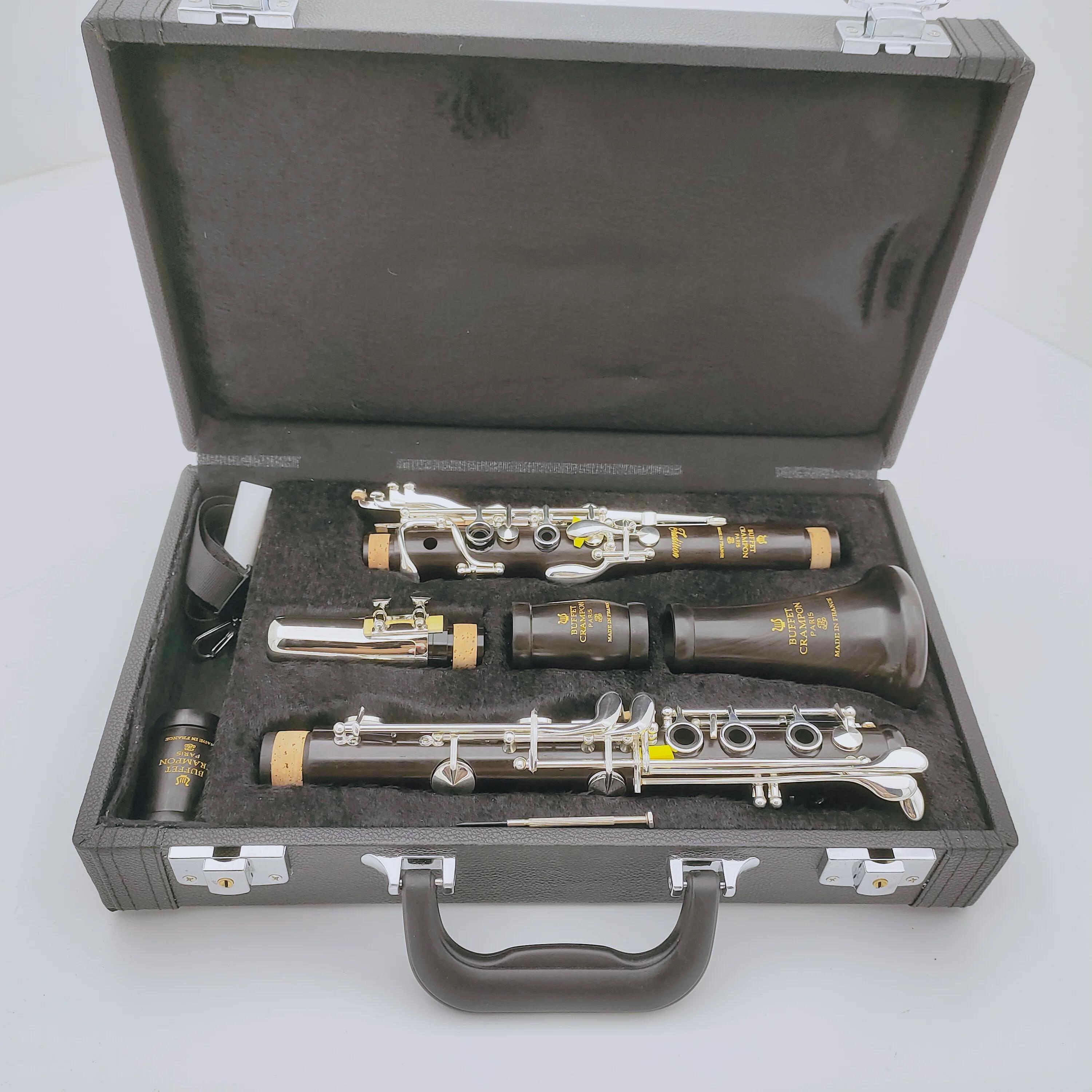 Buffet-Um Clarinete Tune com Case, Corpo Material de Madeira, 17 Chaves, Instrumentos Musicais, BC1216L-5-0 Tradicional, Frete Grátis - Image 1