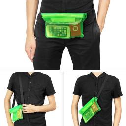 Saco de natação à prova dwaterproof água esqui deriva mergulho ombro cintura pacote saco subaquático sacos do telefone móvel caso capa para praia barco esportes - Image 2