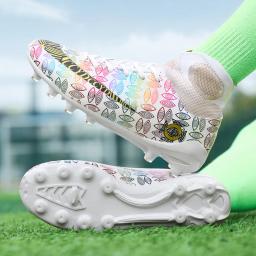 Hniadia futebol sapatos mesmos que messi alta qualidade botas assassino chuteira campo fg/tf tacos de futebol formação - Image 4