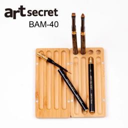 Artsecret-kit de pincéis de alta qualidade, conjunto de pincéis de arte em aquarela preto com virola de latão, abs e alça de alumínio - Image 4