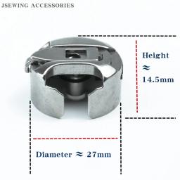 Estojo de bobina de grande capacidade, máquina de costura de alimentação superior e inferior, Jumbo, apto para máquina, 0302, 0303, GC6-6, GC6-7, 6-5, 6-7 - Image 5