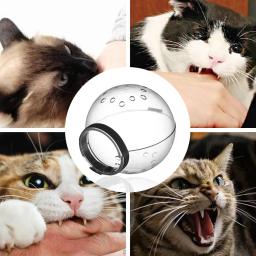 Máscara anti-mordida para gato pequeno, respirável, anti-lambendo, espaço protetor, acessórios do gato, banho do focinho - Image 6