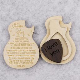 Caixa De Picaretas De Guitarra De Madeira Personalizada, Presente Personalizado, Porta-palheta, Itens Graváveis, Drop Shipping, Dia Dos Namorados, Q0089, 2020 - Image 3