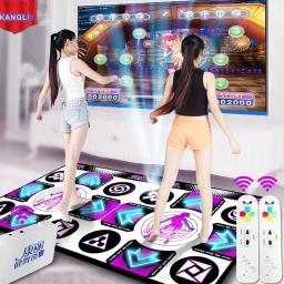 Venda quente novo antiderrapante almofadas de dança esteiras para o jogo da dança da tevê do computador esteiras de yoga caber, super dançarino no computador, pk sobre as almofadas dobro da dança - Image 1