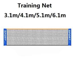 3.1/4.1/5.1/6.1m profissional esporte treinamento padrão badminton net vôlei net configuração fácil tênis ao ar livre malha net exercício - Image 3