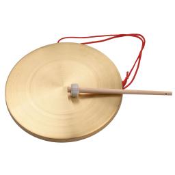 15 / 22 / 30 cm mão gongo pratos bronze cobre gong capela opera percussão instrumento com martelo de jogo redondo - Image 3