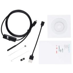 5.5mm 2m android endoscópio câmera ip67 suporte à prova dip67 água otg & uvc smartphone hd cobra mini usb endoscópio - Image 4
