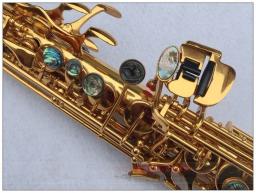 Hetero nível profissional saxofone soprano Abalone chave de fivela, Bb instrumento musical, sax e caixa dura, nova chegada, 2022 - Image 4