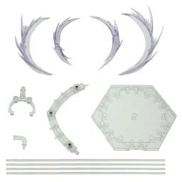Figuras de ação anime lâmina efeitos especiais decoração com suporte para modelo verde base diy brinquedo montagem luz juguetes kpop - Image 5