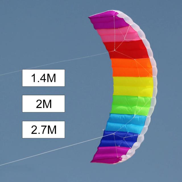 Kite Kitesurfing Portátil para Adultos e Crianças - Pipa de Acrobacia para Atividades ao Ar Livre no Verão