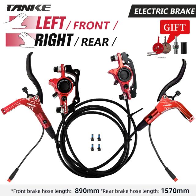 Tanke Freio a Disco Hidráulico Elétrico para E-bike e Scooter 160mm