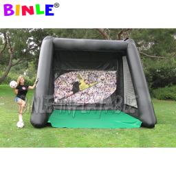 Goleira de futebol inflável pvc, super interessante, durável, goleira de futebol inflável, poste de tiro, jogo de alvo para diversão - Image 1