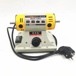 110v/220v 350w máquina de polimento pedra diy carpintaria jade jóias dental bancada torno máquina moagem lixar ferramentas - Image 4