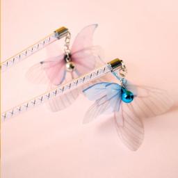 Brinquedo interativo para gatos e gatos, brinquedo para exercício de gatos, com sino borboleta, suprimentos para animais de estimação - Image 5
