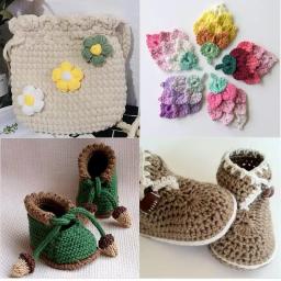 Agulhas de crochê multicoloridas, 8 fábricas, cabo de plástico, alumínio, tricô, agulha, suéter, costura, artesanato, ferramentas, kit de tecelagem - Image 5