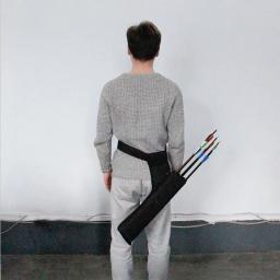 Suporte para flechas de caça, durável, 3 tubos, portátil, para tiro com arco, bolsa, acessório resistente para caça - Image 6