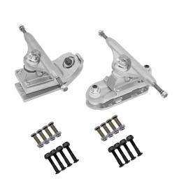 Prancha Ponte com Risers Parafusos, Longboard, Prancha, Surfskate, Surf, Água, Base, 6.25" - Image 2