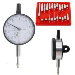 Dial Indicador de Calibre e Bigorna Ponto Set, 0-10mm, 25mm, 30mm, Lug Back, Thread Ferramenta de Medição, M2.5, 4-48, 22Pcs - Image 1