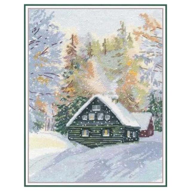 Fio para Pintura em Lona - Kit de Ponto Cruz com Imagens Decorativas para Artesanato e Costura DIY ZZ5239