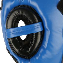 Capacete de boxe de couro pu de alta qualidade, coberto com proteção para a cabeça, para adultos e crianças, para competição profissional, mma, muay thai, taekwondo - Image 5