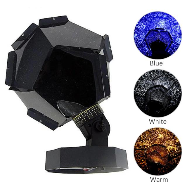 Projetor LED de Céu Estrelado e Galáxias - Luz Noturna Decorativa e Presente Perfeito para Crianças