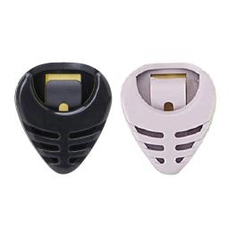Caixa portátil de suporte de palheta de guitarra em formato de coração acústica - Image 3