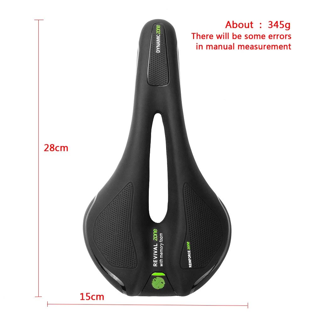 Respirável oco confortável bicicleta sela, almofada do assento, à prova de choque, impermeável, ergonômico, MTB, bicicleta de estrada, acessórios - Image 1