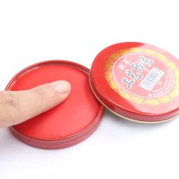 Arte chinesa Fontes para Caligrafia Selo Selo, Pintura, Pasta de Tinta Vermelha, Chinês Yinni Pad, Material Escolar - Image 5