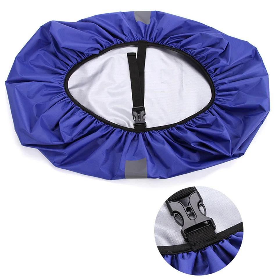 Capa de chuva reflexiva mochila 20l 35l 45l 60l saco à prova dwaterproof água camo tático acampamento ao ar livre caminhadas escalada poeira capa chuva - Image 1