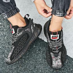 Sapatos masculinos tênis masculinos casuais sapatos tenis sapatos de luxo treinador corrida respirável sapatos moda mocassins tênis para homem - Image 6