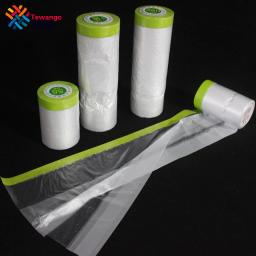 Pintura a óleo filme de máscara fita móveis renovação do carro proteger cobertura filme plástico barreira pintura bloco cobertura - Image 1