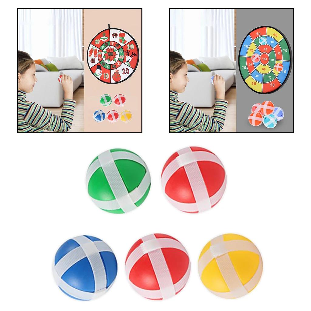 Dardos de plástico seguros, 3/5 peças, ponta macia, excelente, jogo de festa interno, bolas adesivas, brinquedos para crianças, tecido, dardo, jogo de tabuleiro - Image 1