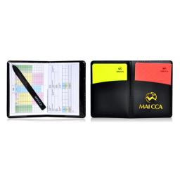 Futebol Árbitro Whistle Coin, Cartões vermelhos e amarelos, Bandeiras de futebol, barômetro, Air Pressure Gauge Kit, Futebol Equipamento de Treino - Image 2