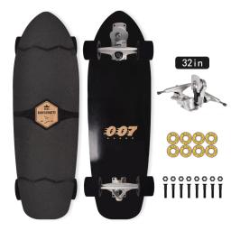 Prancha de Surf Suave para Surf e Surf, Land Surf Skate Board, Fish Boards, Longboard, S7 P7, Dual Steering, 32in - Image 1